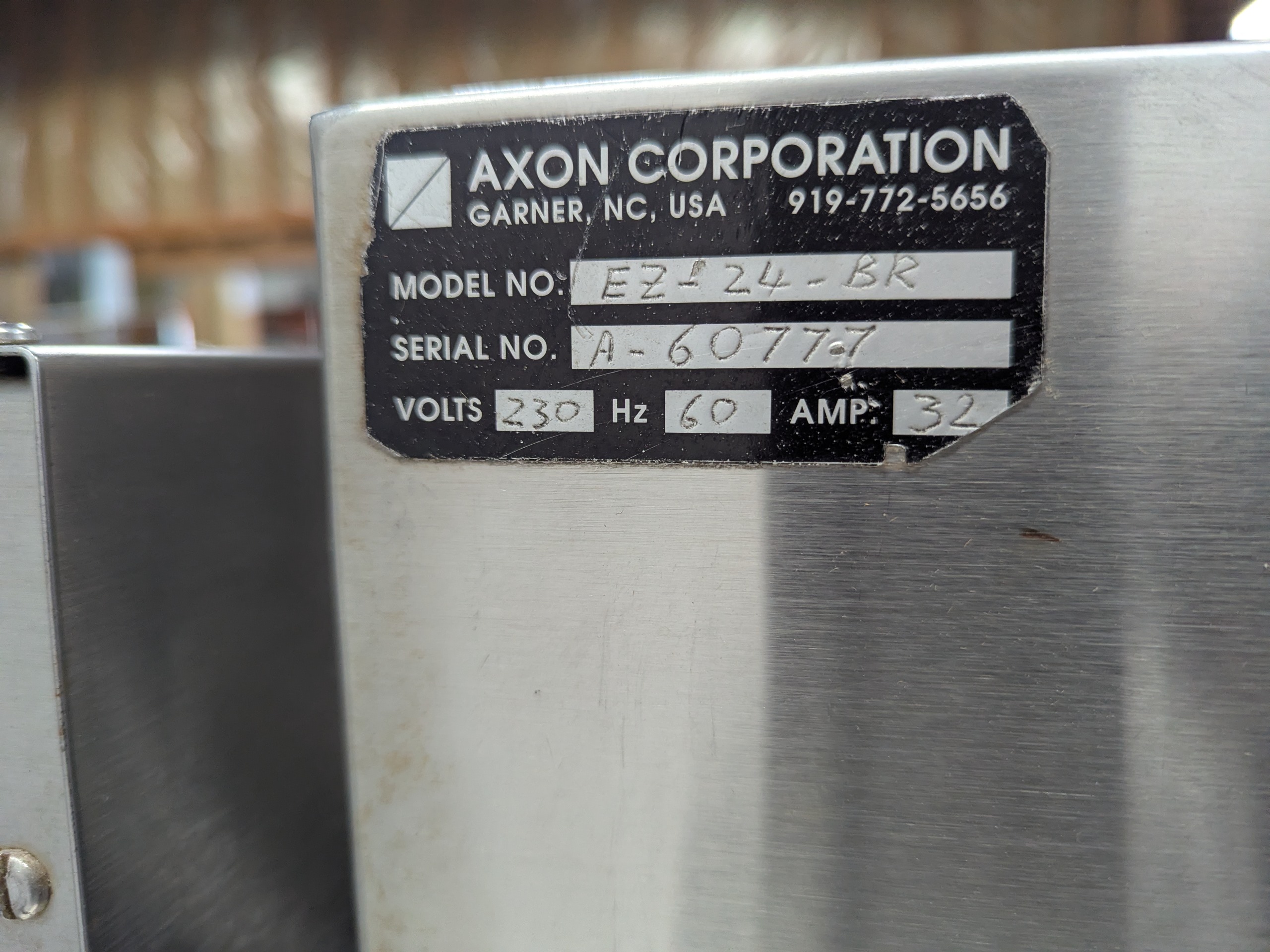 Used Axon Shrink Sleeve Tunnel