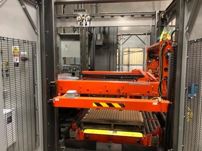 Used Columbia FL1000-SW Floor Level Palletizer