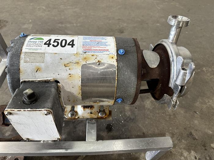 Used L.C. Thomsen & Sons 1 HP Centrifugal Pump