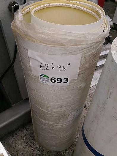 Used White 36” Conveyor Belt