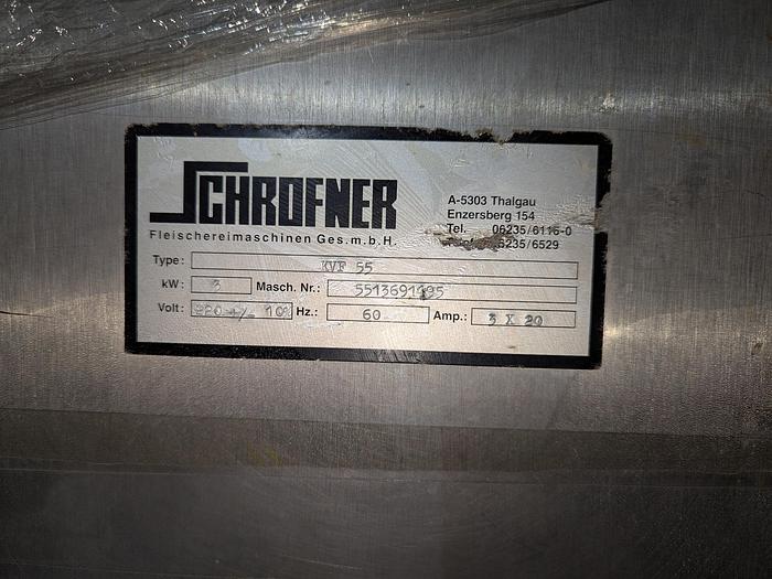 Used Schrofner KVF 55 Vacuum Filler