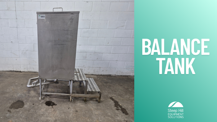 Used Balance Tank w/ Strainer Screen Bottom