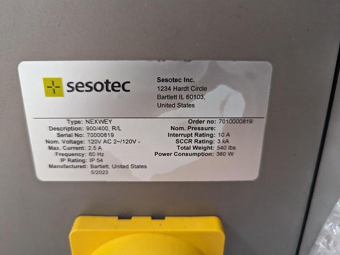 Sesotec NEXWEY 900/400 Checkweigher