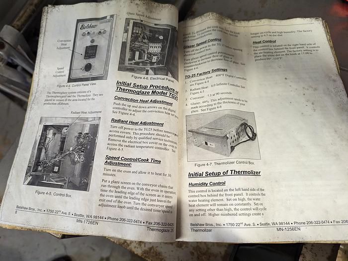 Used Belshaw Thermoglaze TG25 Donut Glazer