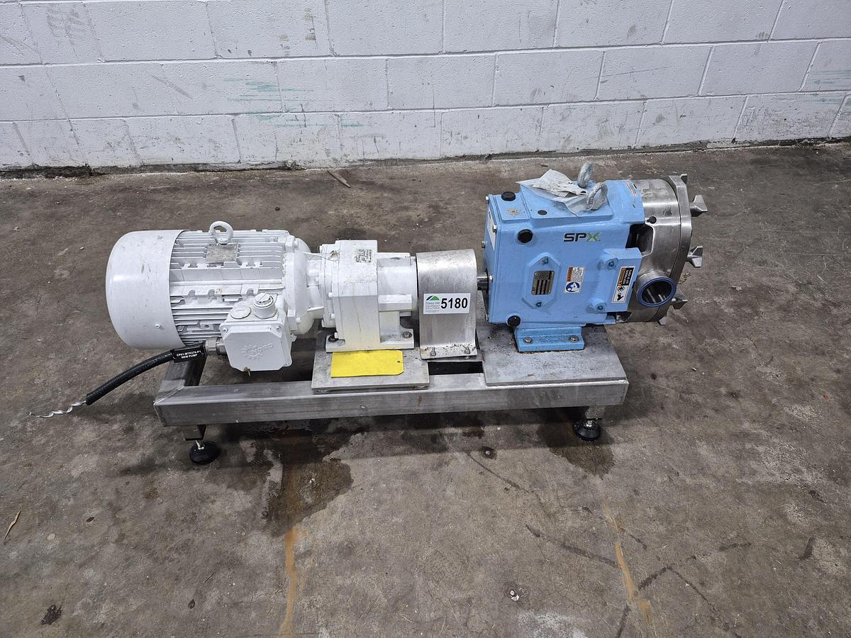 Used SPX Waukesha Cherry-Burrell Positive Displacement Pump