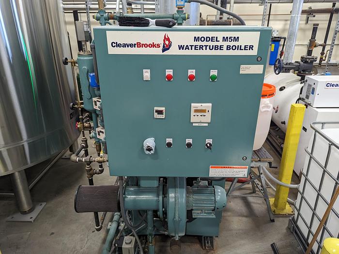 Used CleaverBrooks M5M-2500 Watertube Boiler
