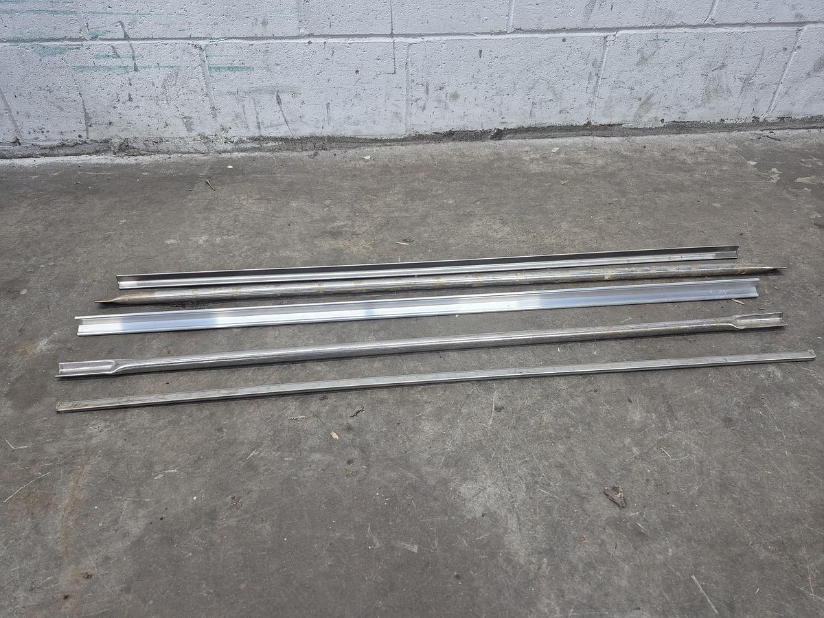 Used Stainless Steel Mobile Smoke Stick Trolley with Smoke Bars