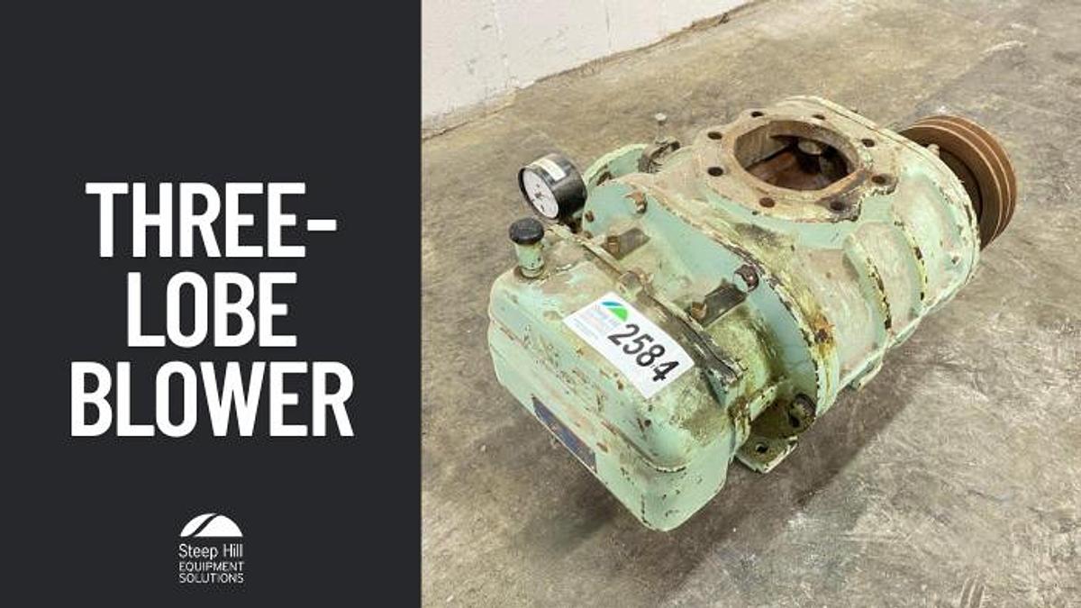 Used Anlet BH100 Three-Lobe Roots Blower