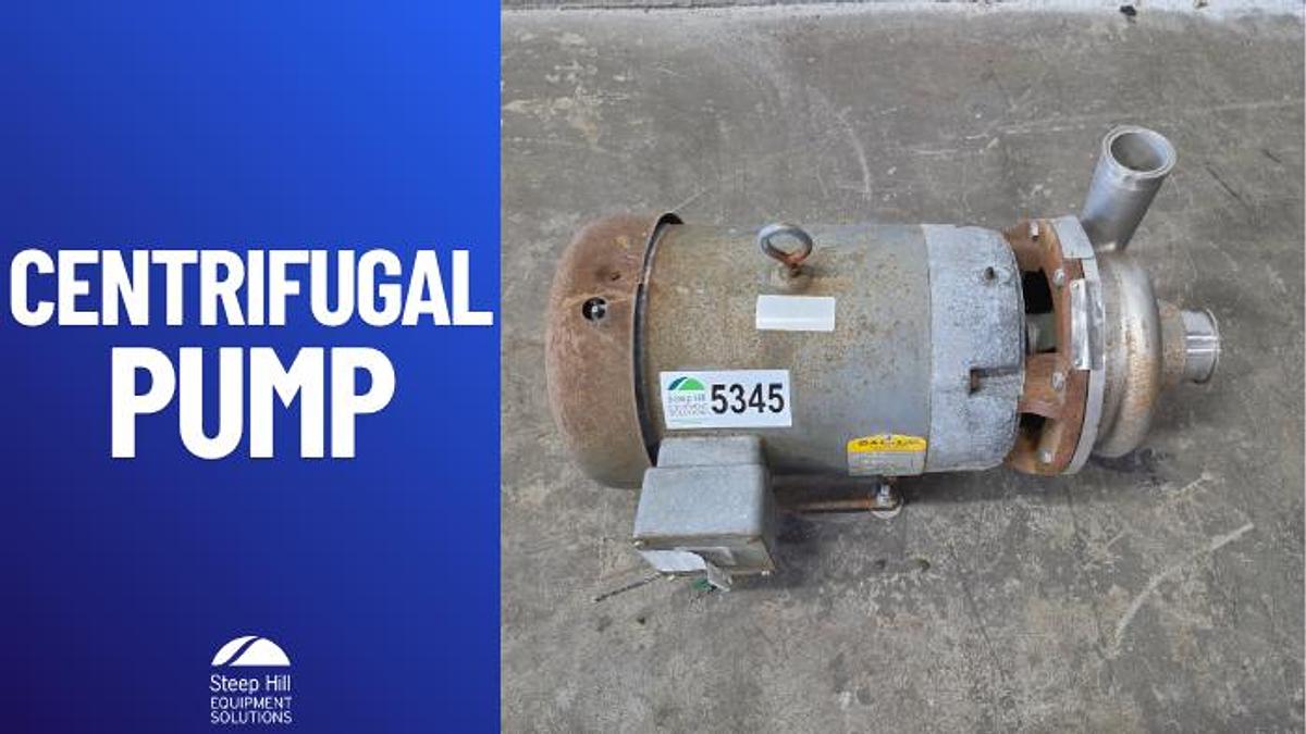 Used Ampco D Series Sanitary Centrifugal Pump