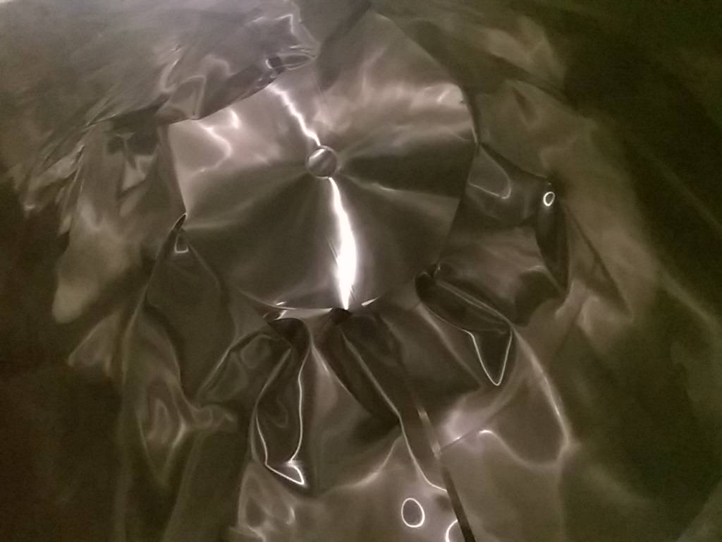 Used DCI 7000 Gallon Vertical SS Silo Dairy Tank