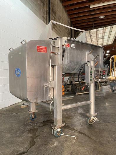 Used Rietz RS-15 SS Twin-Shaft Paddle Blender