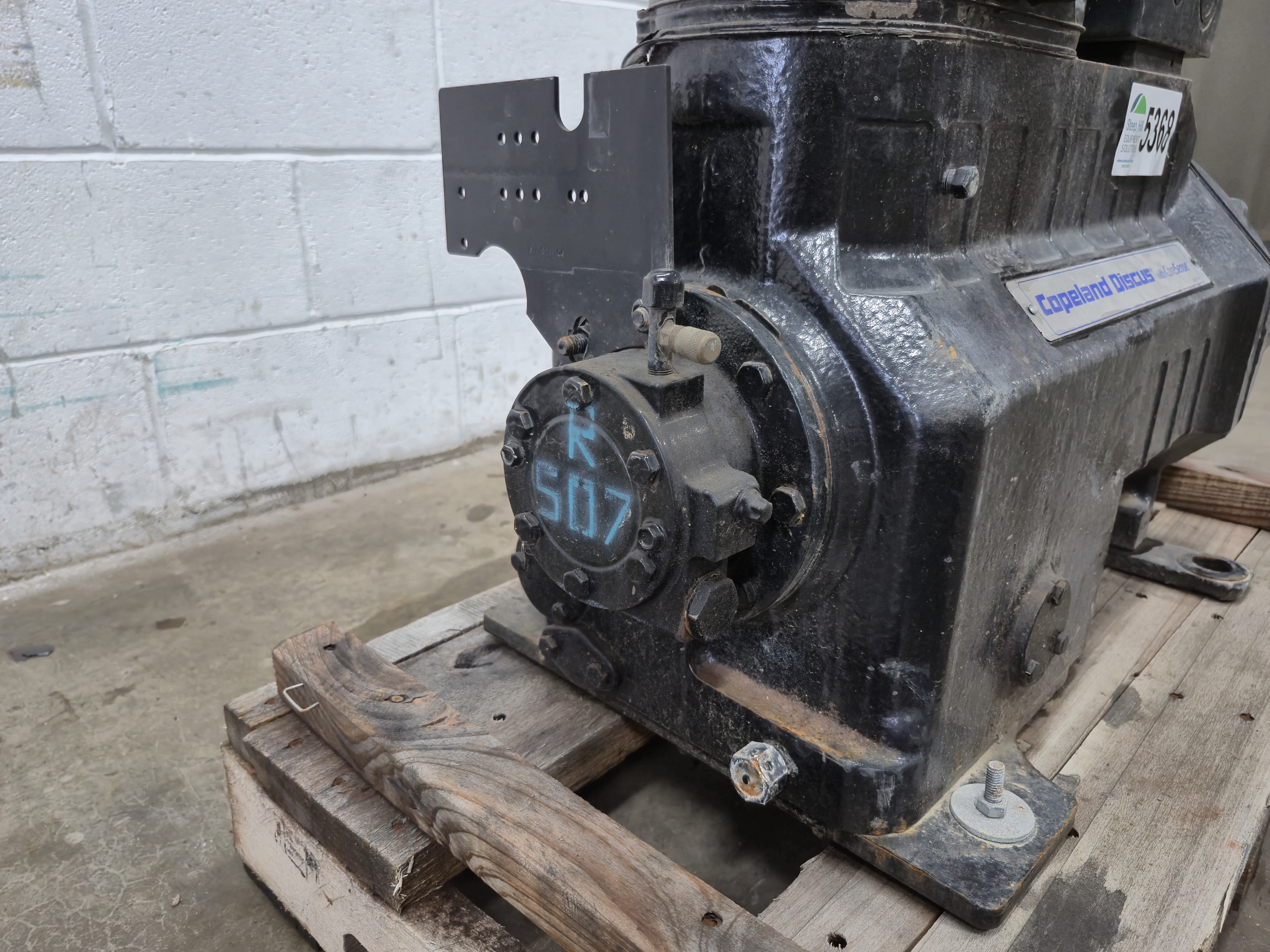 Used Copeland Discus 3DSDR17ML-TFE-C41 Semi-Hermetic Compressor 