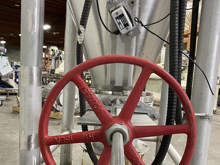 Used 250 Gallon Cone-Bottomed Tank