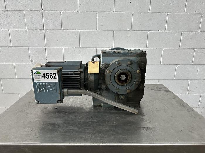 Used Sew-Eurodrive 5 HP Motor w/ Gear Reducer