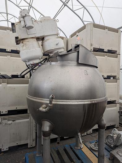 Used Groen 200 Gal. INA-200-SP Spherical Scraper Kettle