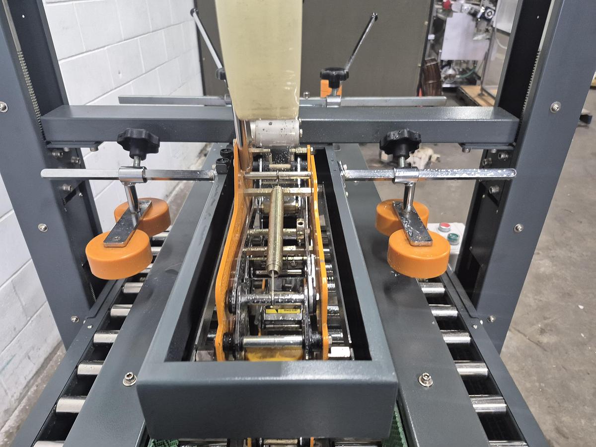 Used AB Sealer Semi-Automatic Top & Bottom Case Sealer