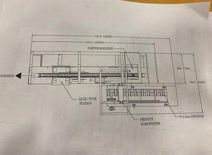 Used Econoseal Spartan 7512 Cartoner