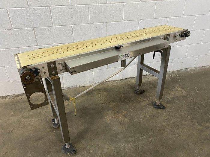 Used Perforated Flat Belt Conveyor