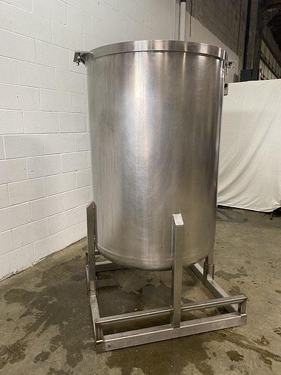 Used 200 Gallon Dish-Bottom Tank