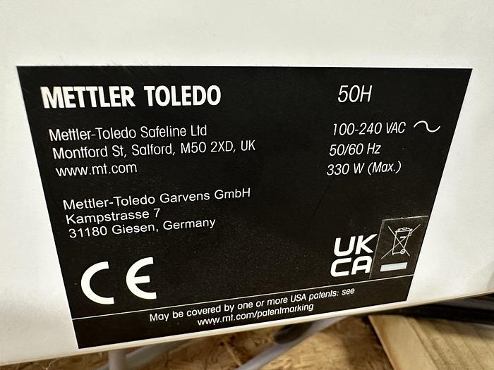 Used Mettler-Toledo Safeline GF Metal Detector