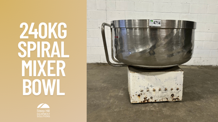 Used 240kg Spiral Mixer Bowl