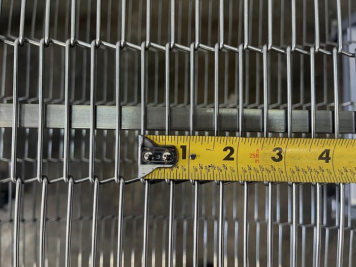 Used New Wave 6'L Wire Belt Conveyor