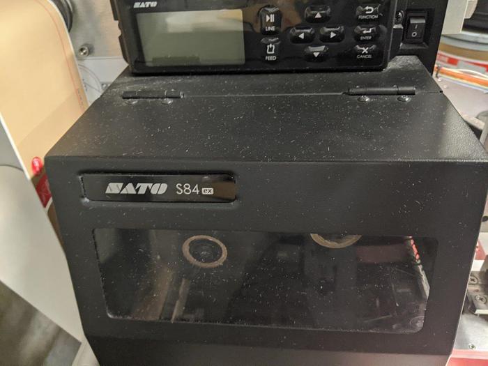 Used Thiele/Universal Print & Apply Pouch Labeller