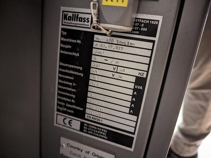 Used Kallfass Auto Shrink Bundle System