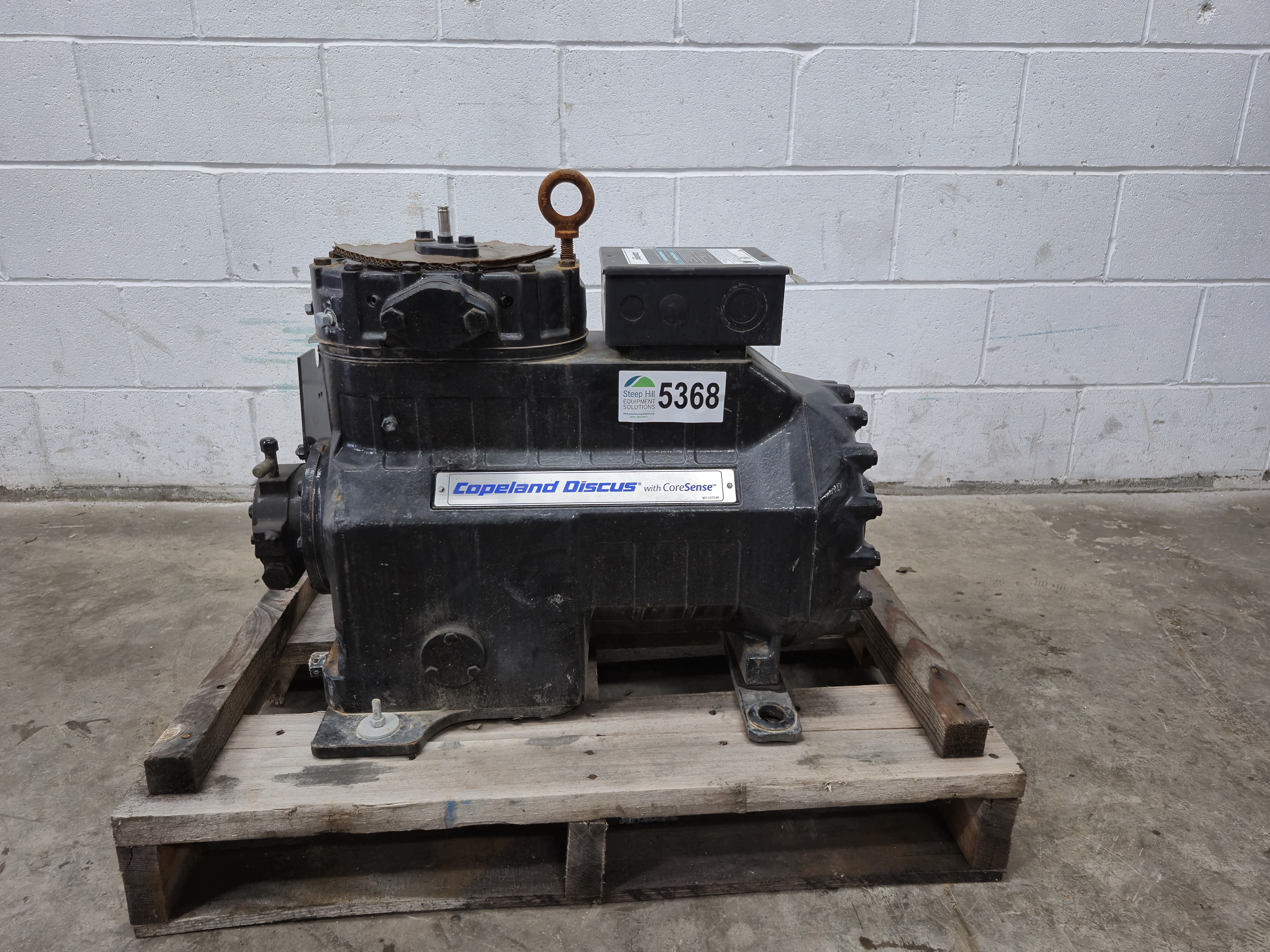 Used Copeland Discus 3DSDR17ML-TFE-C41 Semi-Hermetic Compressor 