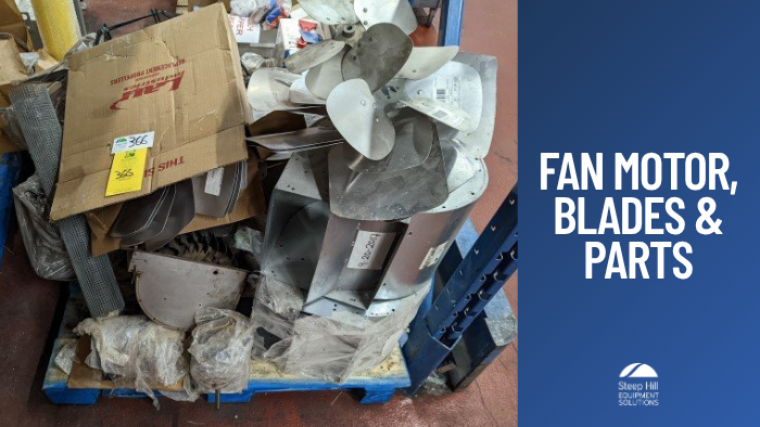 Used Fan Motor, Blades & Parts