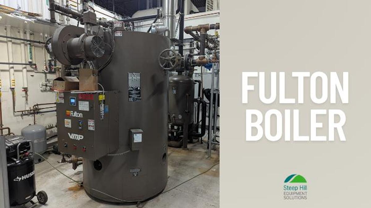 Used Fulton 49.5 HP Boiler