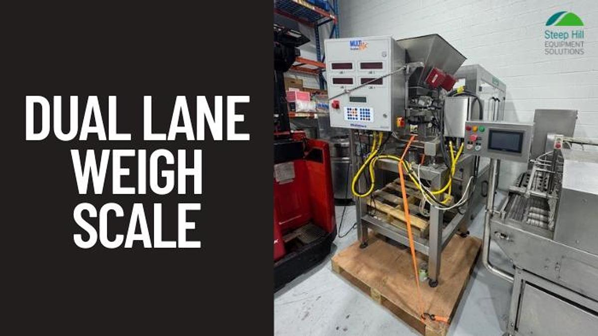 Used Dual Lane Weigh Scale