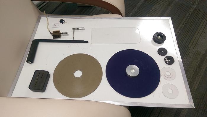 Used Speck-Tech Table-Top Bottle Labeler