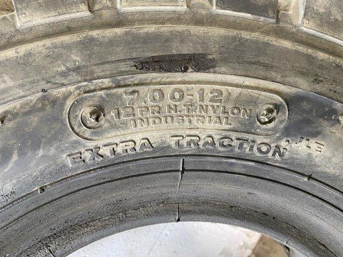 Used Bridgestone 7.00-12 J-Lug Tube Tire