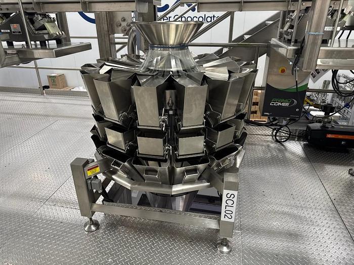 Used WeighPack PrimoCombi Multi-Head Weigher