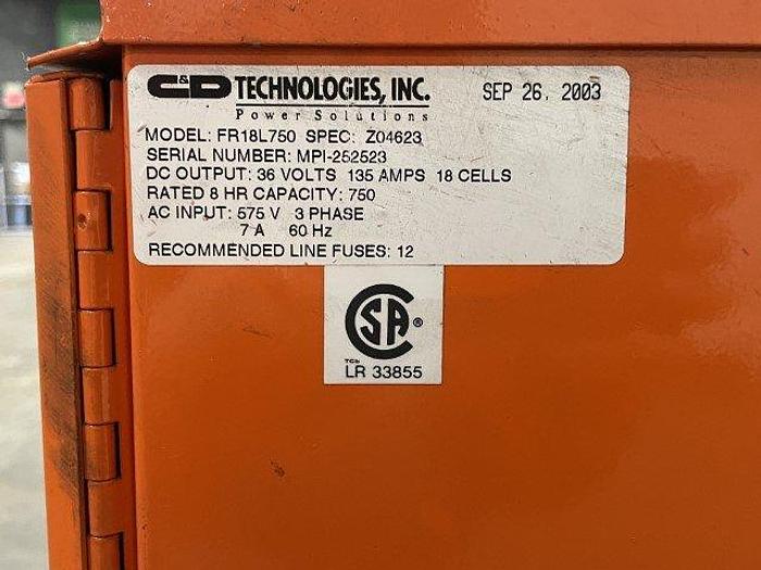 Used C&D Ferro Five 36V Battery Charger