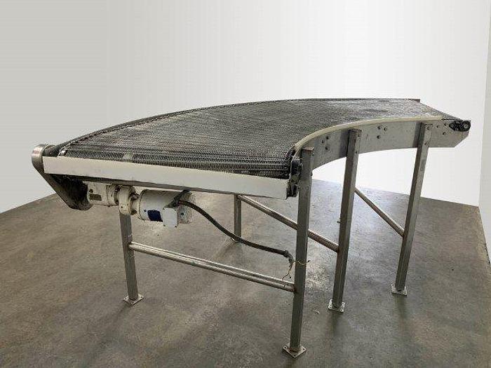 Used Kamflex 90° SS Wire Curveyor