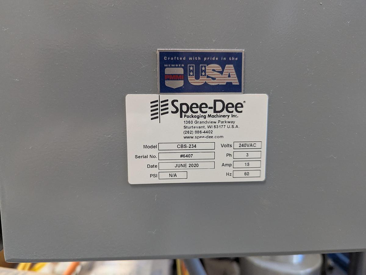 Used Spee-Dee CBS-234 Dual Volumetric Cup Filler