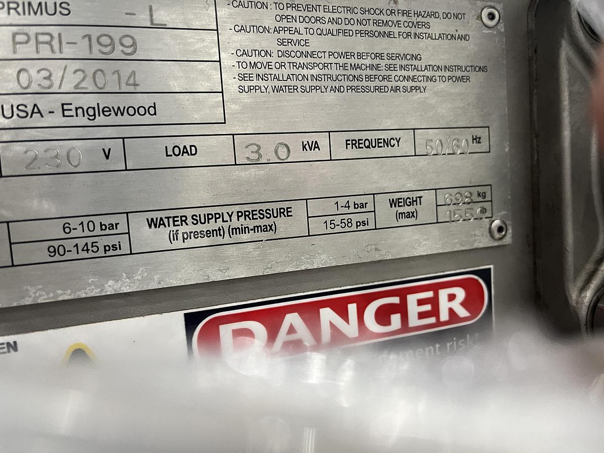 Used BEST Primus-L Optical Sorter