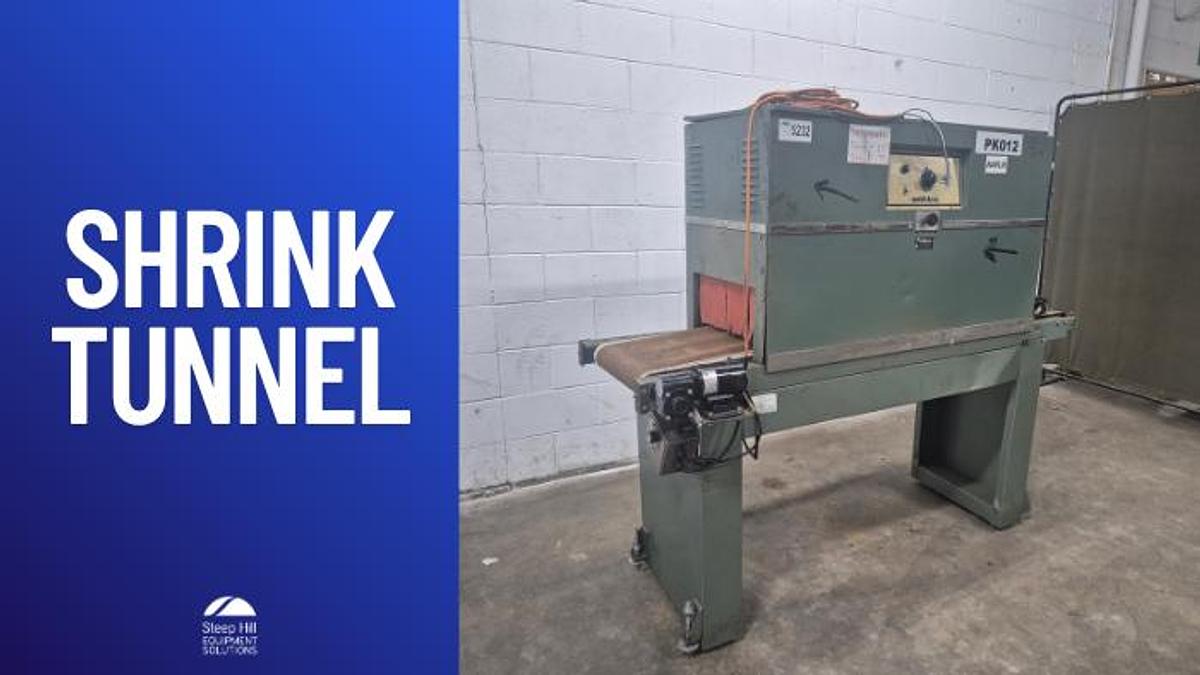 Used Weldotron 7121 Shrink Tunnel