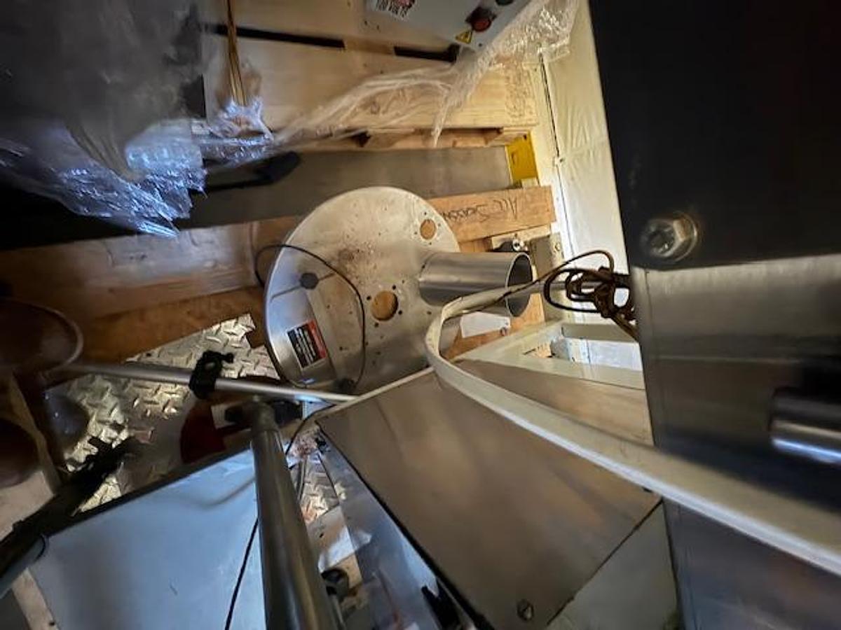 Used All-Fill Filling Machine/Single Head Auger & Conveyor Lift Mechanism