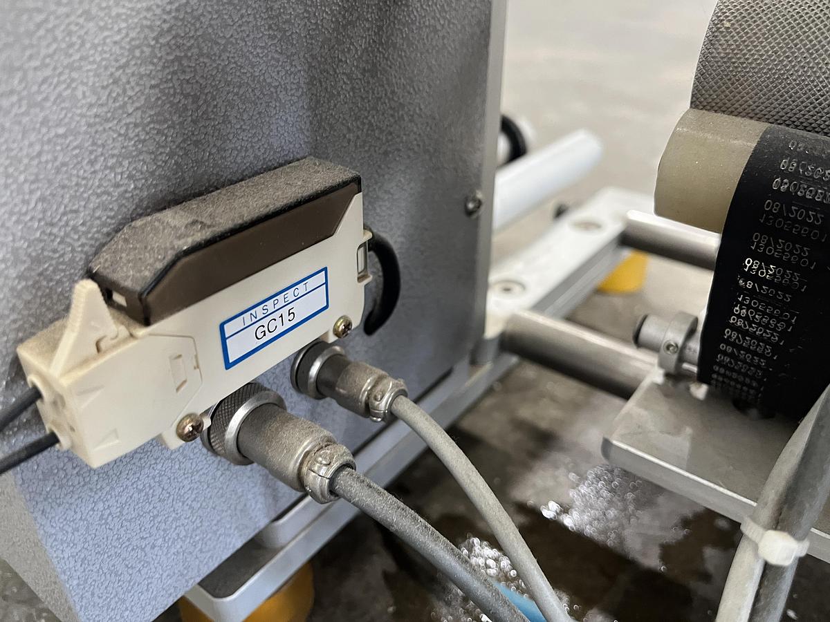 Used Tabletop Bottle Labeller