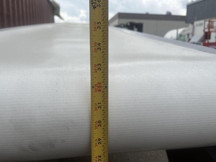 Used ABM 20'L Inclined Flat-Belt Conveyor