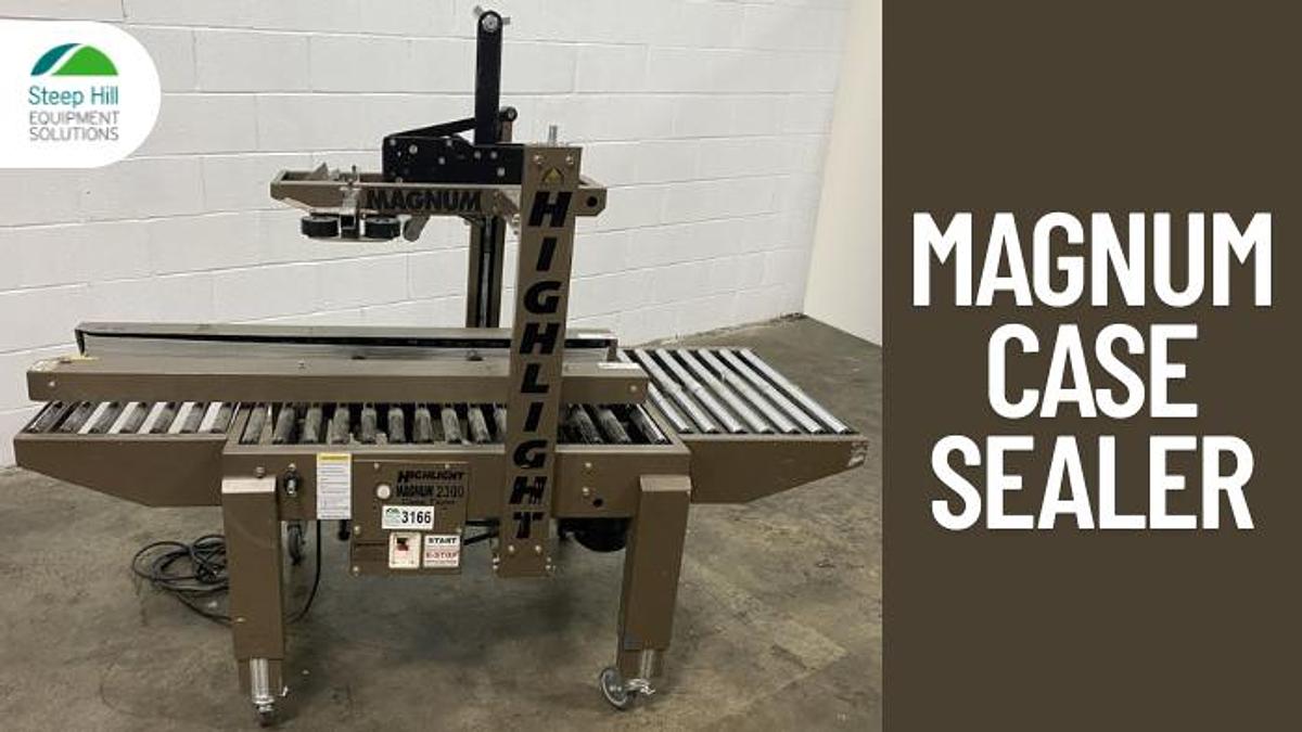 Used Highlight Magnum 2300 Case Sealer