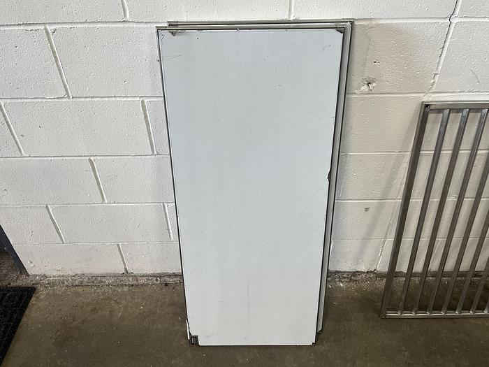 Used 9 CF Stainless Steel Hopper Tote