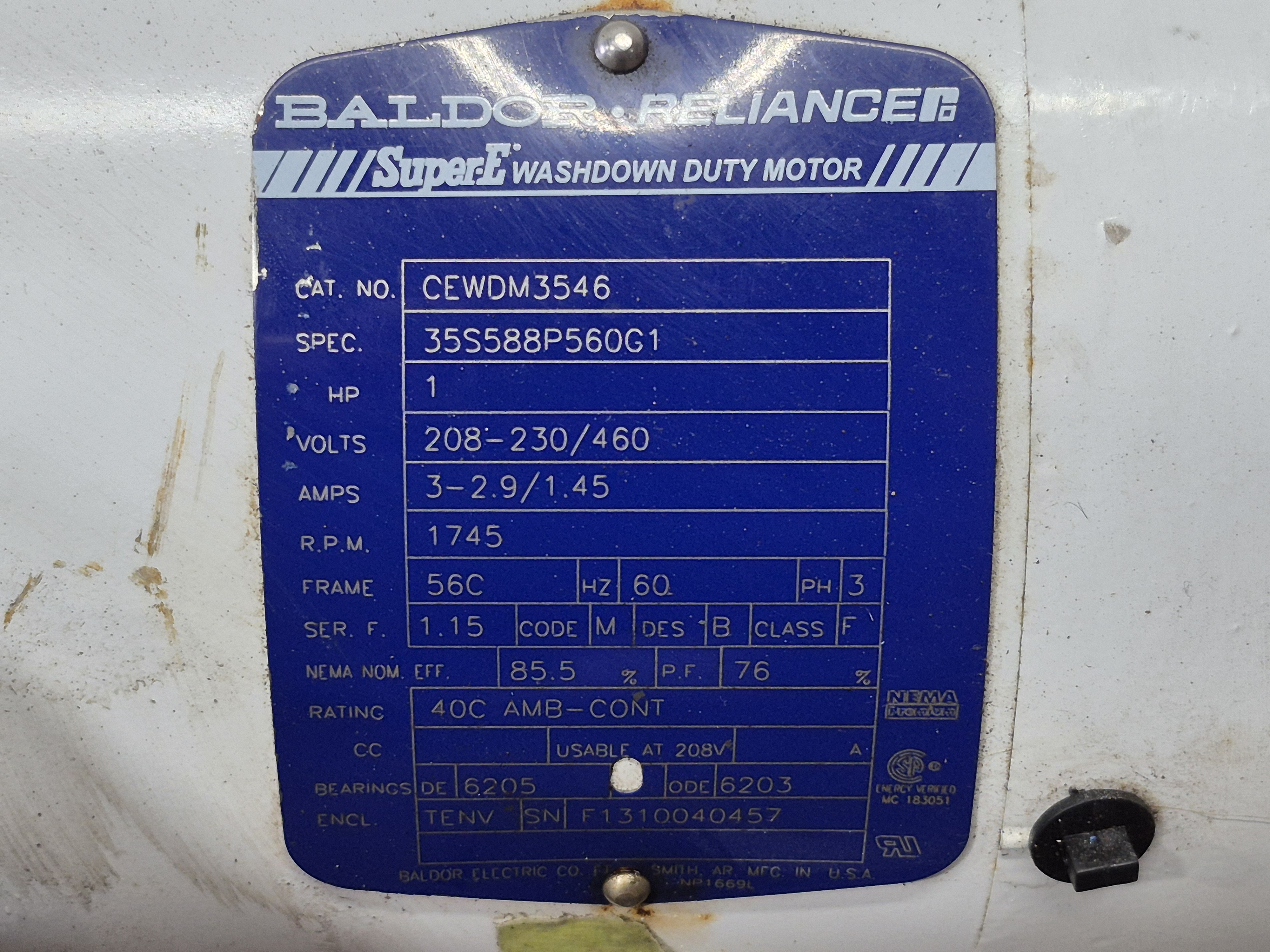 Used Puriti Waukesha C216 Centrifugal Pump