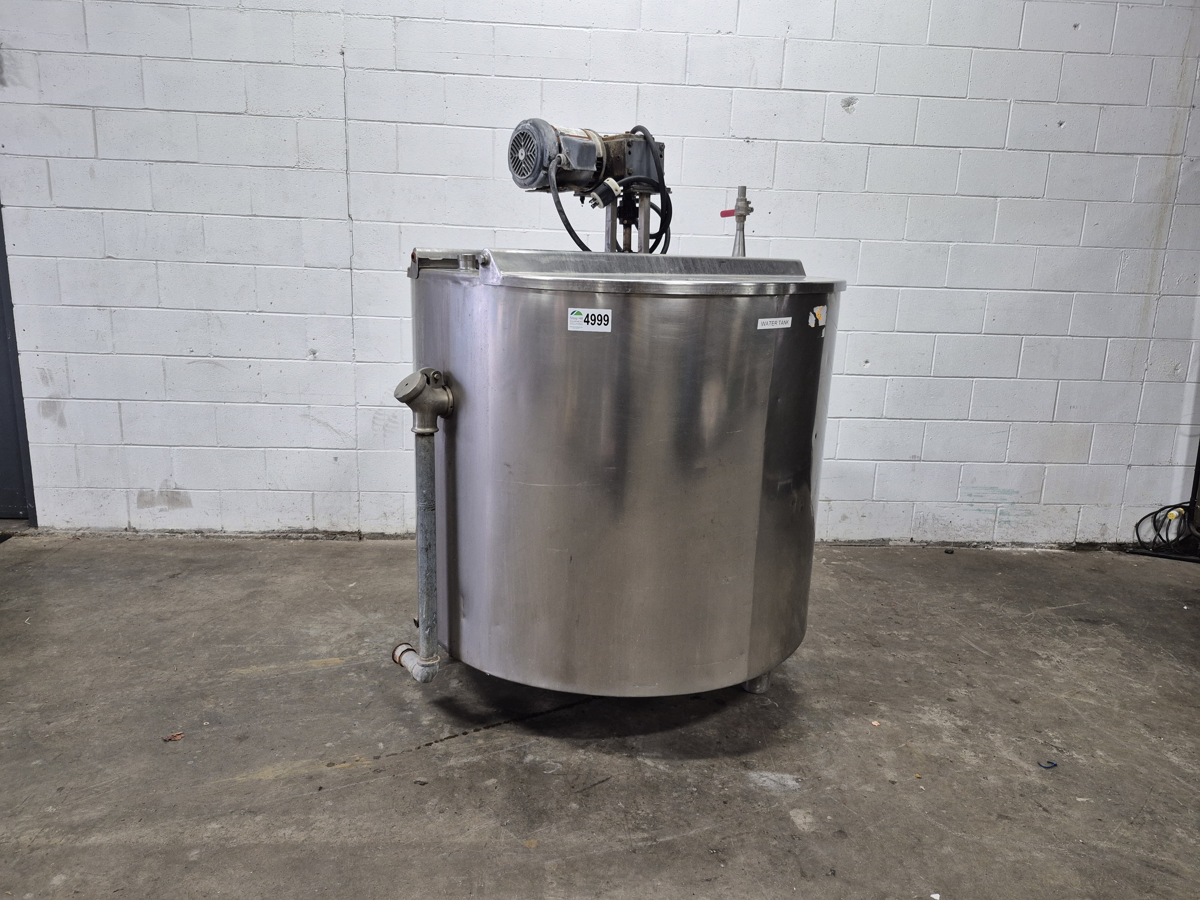 Used 300 Gallon Jacketed Mixing Tank