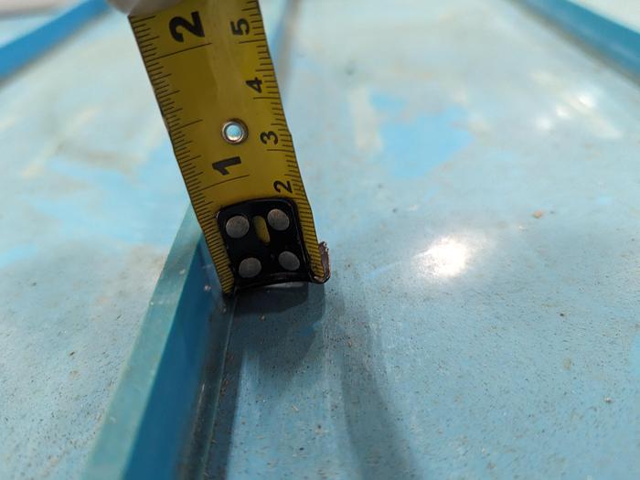 Used Andgar Adjustable Angle Dog Leg Conveyor