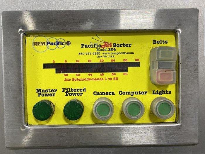 Used REM Pacific JET Optical Berry Sorter