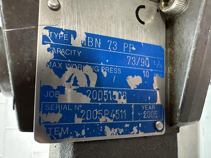 Used 50 Gal. DE Mix Tank